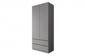МОРИ МШ 900.2 Шкаф (графит) в Тавде - tavda.mebel24.online | фото 1