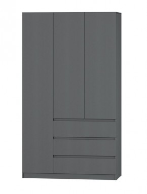 МС "Хилтон" Шкаф №2 1200 (Графит) в Тавде - tavda.mebel24.online | фото 2