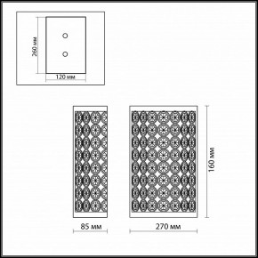 Накладной светильник Odeon Light Soras 2897/1W в Тавде - tavda.mebel24.online | фото 3