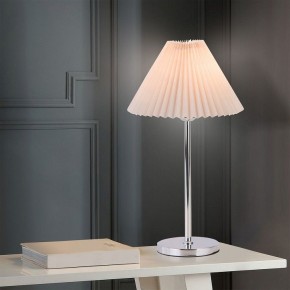 Настольная лампа декоративная Eurosvet Peony 01132/1 хром/серый в Тавде - tavda.mebel24.online | фото 3