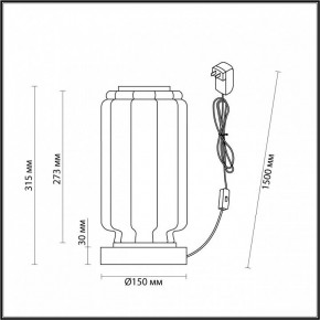 Настольная лампа декоративная Odeon Light Jam 5409/10TL в Тавде - tavda.mebel24.online | фото 4