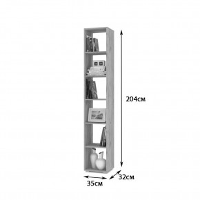 ОЛИВИЯ Детская (модульная) дуб серый/белый в Тавде - tavda.mebel24.online | фото 20