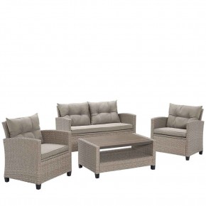 Плетеный комплект мебели с диваном AFM-804B Beige в Тавде - tavda.mebel24.online | фото