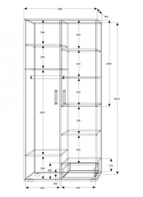 Подростковая Юпитер (модульная) в Тавде - tavda.mebel24.online | фото 25