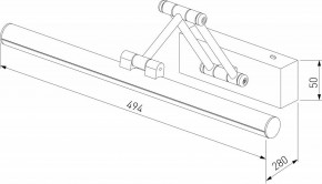 Подсветка для картины Elektrostandard Monza a064138 в Тавде - tavda.mebel24.online | фото 4