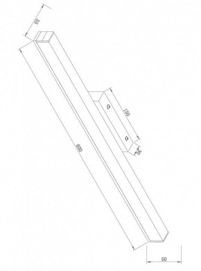 Подсветка для зеркала Maytoni Fichte MIR012WL-L14W4K в Тавде - tavda.mebel24.online | фото 3