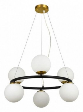 Подвесная люстра Arte Lamp Alcor A2224SP-6BK в Тавде - tavda.mebel24.online | фото 3