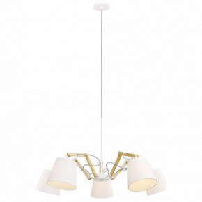 Подвесная люстра Arte Lamp Pinocchio A5700LM-5WH в Тавде - tavda.mebel24.online | фото 2