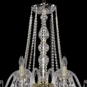 Подвесная люстра Bohemia Ivele Crystal 1402 1402/10/360/G в Тавде - tavda.mebel24.online | фото 4