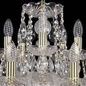 Подвесная люстра Bohemia Ivele Crystal 1402 1402/10+5/240/G в Тавде - tavda.mebel24.online | фото 4