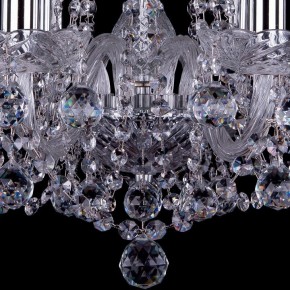 Подвесная люстра Bohemia Ivele Crystal 1402 1402/8/195/Ni/Balls в Тавде - tavda.mebel24.online | фото 4