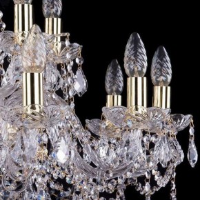 Подвесная люстра Bohemia Ivele Crystal 1411 1411/10+5/240/G/Leafs в Тавде - tavda.mebel24.online | фото 2
