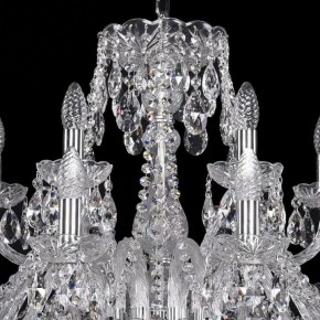 Подвесная люстра Bohemia Ivele Crystal 1411 1411/12+6/300/Ni в Тавде - tavda.mebel24.online | фото 4