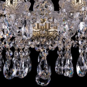 Подвесная люстра Bohemia Ivele Crystal 1413 1413/8/165/G/Tube в Тавде - tavda.mebel24.online | фото 3