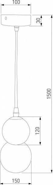 Подвесная люстра Eurosvet Polar 50251/1 LED белый в Тавде - tavda.mebel24.online | фото 3