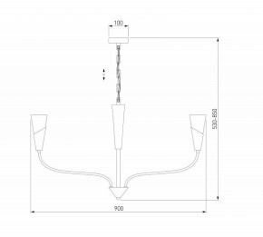 Подвесная люстра Eurosvet Rhyton 60167/8 никель в Тавде - tavda.mebel24.online | фото 6