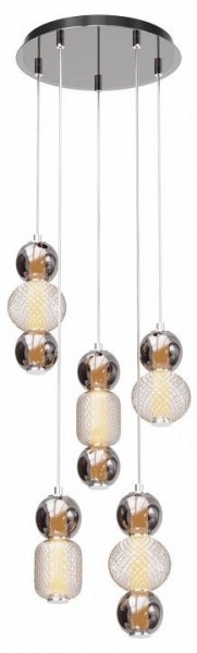 Подвесная люстра Maytoni Drop MOD273PL-L80CH3K в Тавде - tavda.mebel24.online | фото
