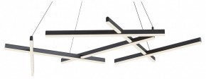 Подвесная люстра Maytoni Line MOD016PL-L80BK в Тавде - tavda.mebel24.online | фото