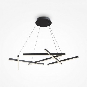 Подвесная люстра Maytoni Line MOD016PL-L80BK в Тавде - tavda.mebel24.online | фото 2