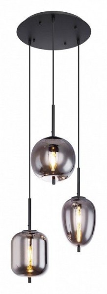 Подвесной светильник Globo Blacky 15345-3 в Тавде - tavda.mebel24.online | фото