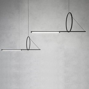 Подвесной светильник Imperiumloft Suspension Cercle Et Trait – Graphite Satine 40.1282-0 в Тавде - tavda.mebel24.online | фото 4