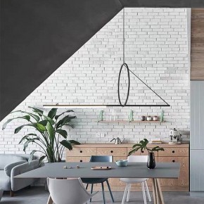 Подвесной светильник Imperiumloft Suspension Cercle Et Trait – Graphite Satine 40.1282-0 в Тавде - tavda.mebel24.online | фото 5