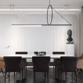 Подвесной светильник Imperiumloft Suspension Cercle Et Trait – Graphite Satine 40.1282-0 в Тавде - tavda.mebel24.online | фото 6
