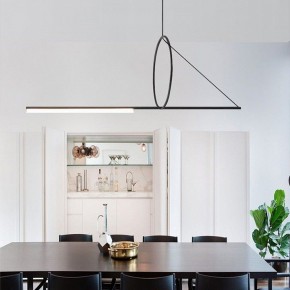 Подвесной светильник Imperiumloft Suspension Cercle Et Trait – Graphite Satine 40.1282-0 в Тавде - tavda.mebel24.online | фото 7