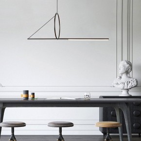 Подвесной светильник Imperiumloft Suspension Cercle Et Trait – Graphite Satine 40.1282-0 в Тавде - tavda.mebel24.online | фото 8