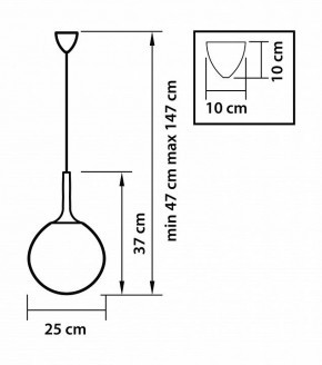 Подвесной светильник Lightstar Globo 813031 в Тавде - tavda.mebel24.online | фото 3