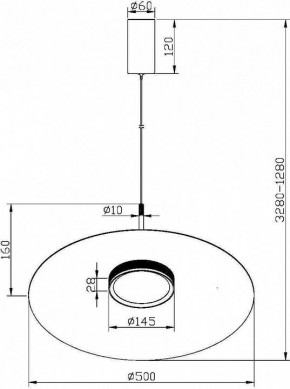 Подвесной светильник Maytoni Halo MOD041PL-L15W3K1 в Тавде - tavda.mebel24.online | фото 4