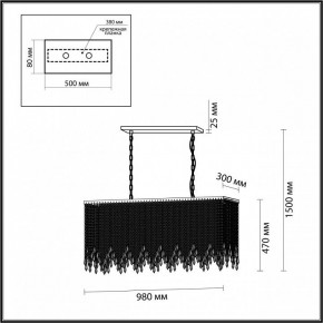 Подвесной светильник Odeon Light Chokka 5028/9A в Тавде - tavda.mebel24.online | фото 5