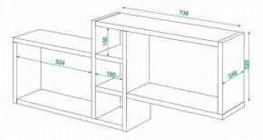 Полка книжная Домино ПК-20 в Тавде - tavda.mebel24.online | фото 3