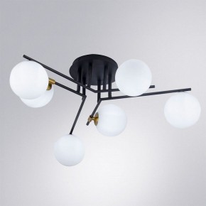 Потолочная люстра Arte Lamp Gemini A2243PL-6BK в Тавде - tavda.mebel24.online | фото 2