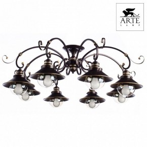Потолочная люстра Arte Lamp Grazioso A4577PL-8CK в Тавде - tavda.mebel24.online | фото 2