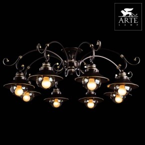 Потолочная люстра Arte Lamp Grazioso A4577PL-8CK в Тавде - tavda.mebel24.online | фото 3
