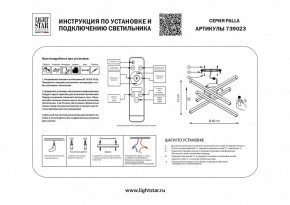 Потолочная люстра Lightstar Palla 739023 в Тавде - tavda.mebel24.online | фото 2