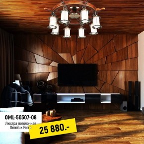 Потолочная люстра Omnilux Ferro OML-50307-08 в Тавде - tavda.mebel24.online | фото 2