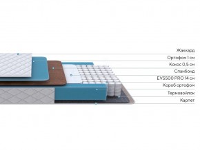 PROxSON Матрас FIRST Cocos Flat M (Ткань Синтетический жаккард) 120x200 в Тавде - tavda.mebel24.online | фото 3