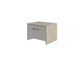 PROxSON Тумба Varna (ЛДСП+ткань Бунратти/Savana Milk (молочный)) 51x40 в Тавде - tavda.mebel24.online | фото