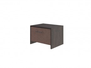 PROxSON Тумба Varna (ЛДСП+ткань Дуб Кантербери/Tesla Брауни) 51x40 в Тавде - tavda.mebel24.online | фото