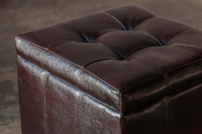 Пуф-сундук Модерна коричневая в Тавде - tavda.mebel24.online | фото 3