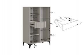 РИЧ Комод 2 в Тавде - tavda.mebel24.online | фото 3