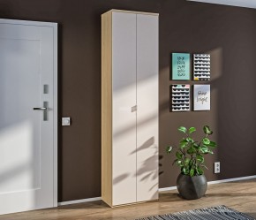 Шкаф 2 дверный Афина СБ-3312 (Дуб винченца/Кашемир серый) в Тавде - tavda.mebel24.online | фото