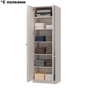 Шкаф 2-х створчатый Зарина ШК-01 (ясень белый) в Тавде - tavda.mebel24.online | фото 3