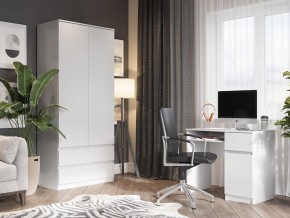 Шкаф 2-ств. с 2 ящиками "Бьянко" в Тавде - tavda.mebel24.online | фото 4