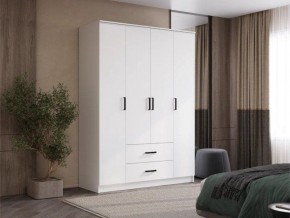 Шкаф 4-х створчатый Титан (белый) в Тавде - tavda.mebel24.online | фото 5