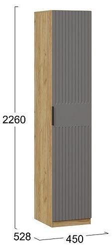 Шкаф для белья Хилтон в Тавде - tavda.mebel24.online | фото 4