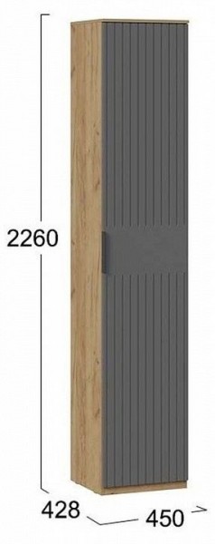 Шкаф для белья Хилтон Исп. 2 в Тавде - tavda.mebel24.online | фото 5