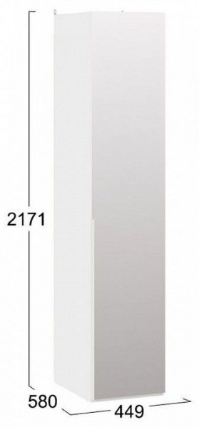 Шкаф для белья Порто СМ-393.07.002 в Тавде - tavda.mebel24.online | фото 4